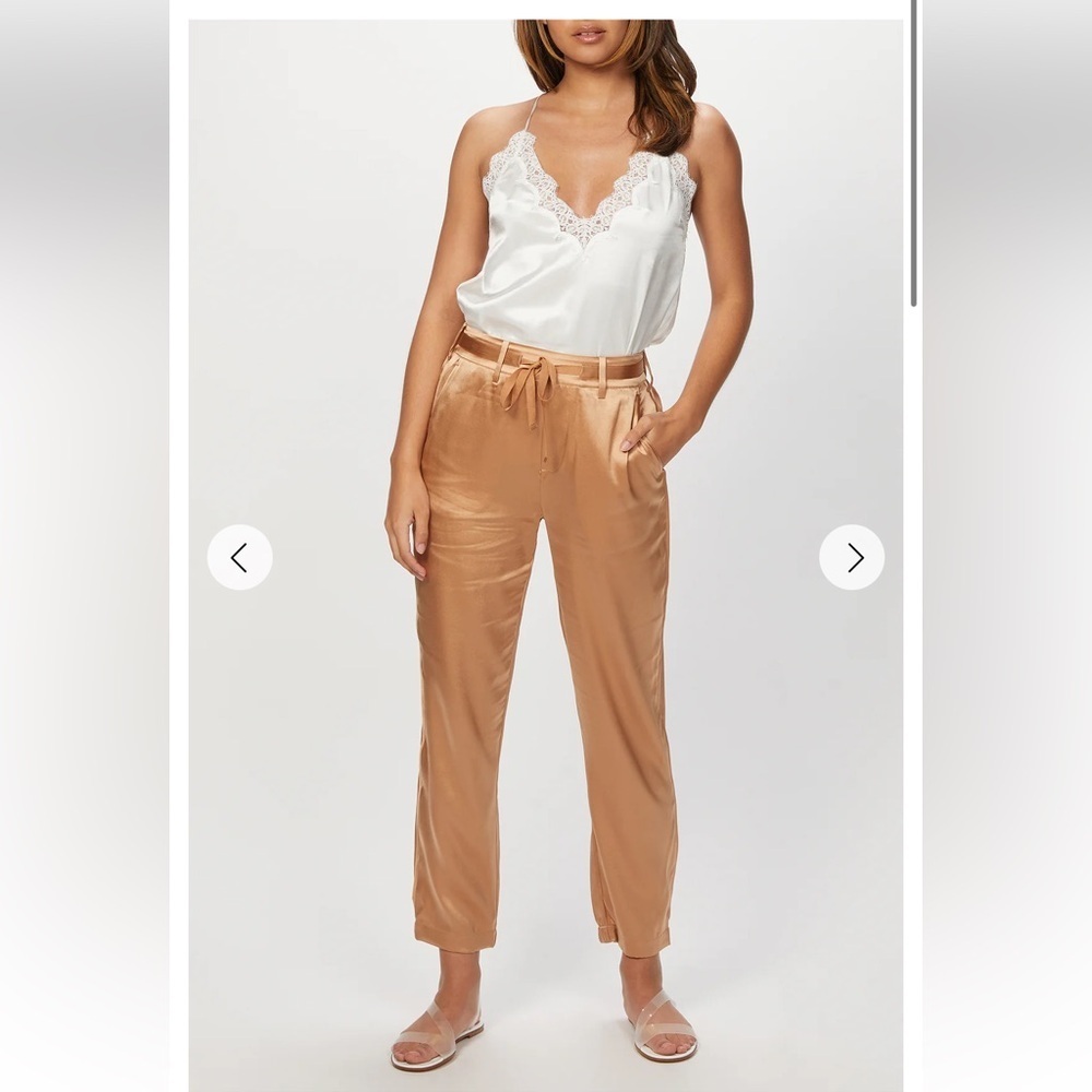 Cami NYC Alex Silk Trousers Pants size Large